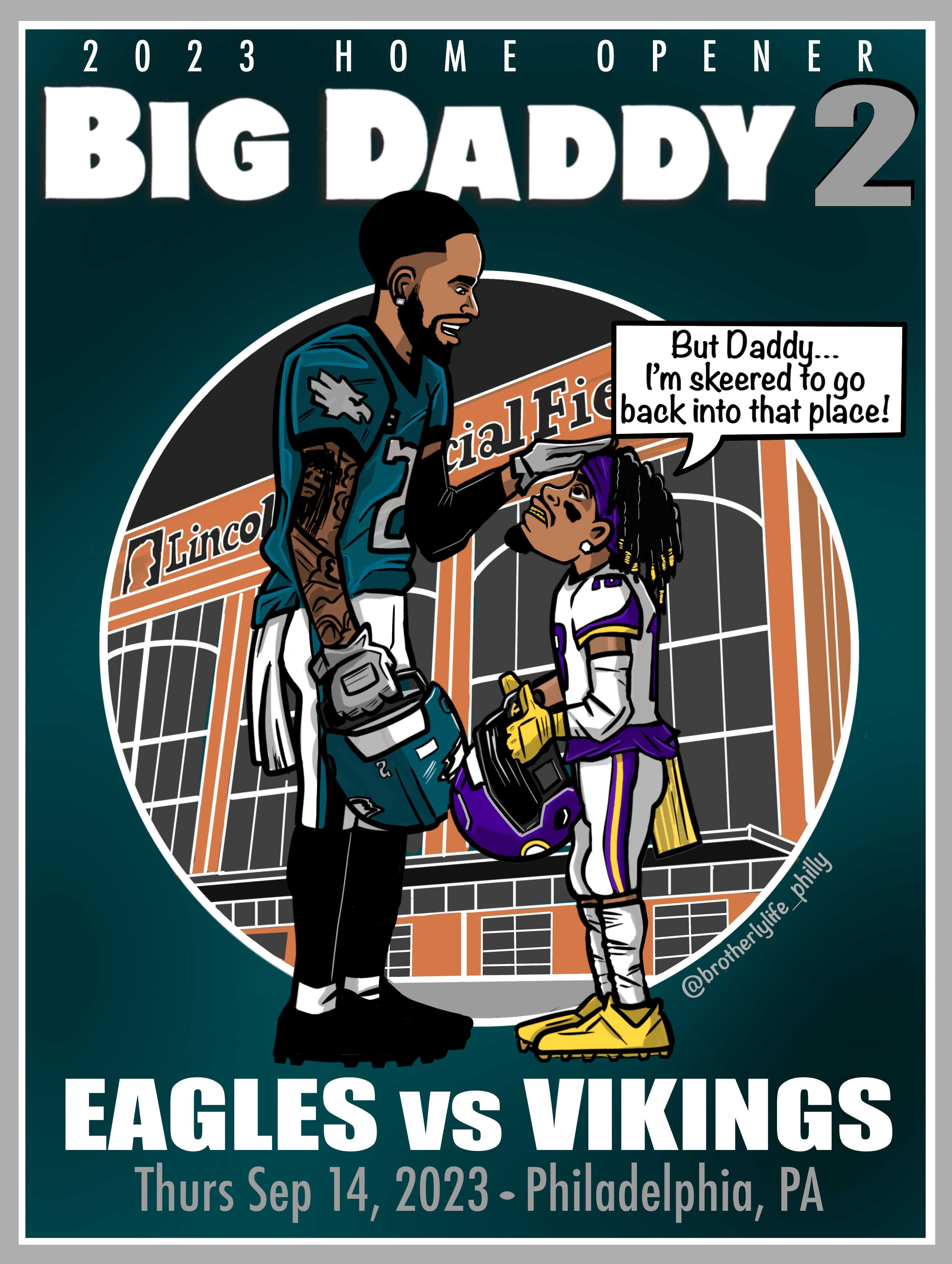 Philadelphia Eagles Playoff Poster - Hireillo