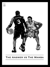 Load image into Gallery viewer, The Answer vs The Mamba Print
