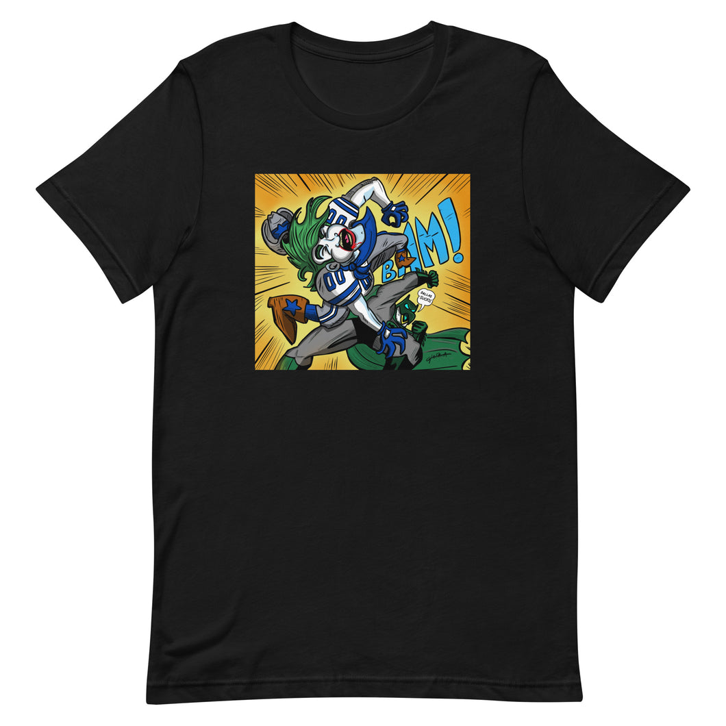 DALLAS SUCKS Batman vs Joker T-shirt