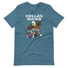 Load image into Gallery viewer, DALLAS SUCKS Swoop T-shirt
